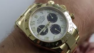 Rolex Daytona Panda - Oyster Perpetual Cosmograph Daytona Ref. 116528 Watch Review