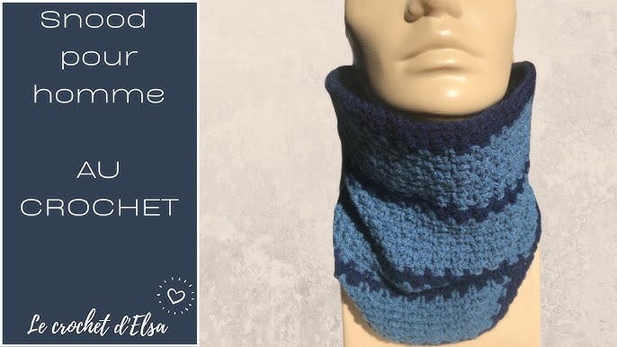 Un snood pour nos hommes au tricot - La Grenouille Tricote 