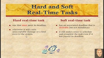 Real-Time Tasks Types (Hard - soft -periodic -Aperiodic )