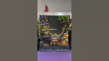 TIỂU CẢNH THÁC NƯỚC PHONG THỦY PHÒNG KHÁCH TIỂU CẢNH SÂN VƯỜN HÒN NON BỘ #TAKAHOME #VINAZON #SAMTIEN