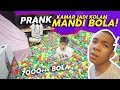 PRANK PENUHIN KAMAR BANG SAAIH HALILINTAR PAKE 7000++ BOLA PLASTIK