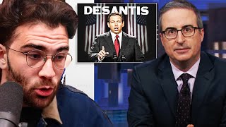 Ron DeSantis: Last Week Tonight with John Oliver (HBO) | HasanAbi reacts
