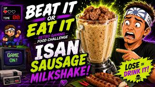 Beat It or Eat It โ Retro Gaming Food Challenge: ISAN SAUSAGE MILKSHAKE ๐คข๐น๐ญ
Beat It or Eat It โ Retro Gaming Food Challenge: ISAN SAUSAGE MILKSHAKE ๐คข๐น๐ญ
Tonights Beat It or Eat It punishment is a personal tragedy... ๐คข๐น๐ญ
๐ ISAN SAUSAGE MILKSHAKE
If youve watched my Thailand streams, youll know that Isan sausage is one of my favourite Thai snacks.
So naturally...
Weve decided to completely ruin it.
By blending delicious Isan sausage into a milkshake.
If I lose the retro gaming challenges tonight, I have to drink it LIVE.
This is Beat It or Eat It โ the retro gaming food challenge where every loss comes with consequences.
Its one thing to drink a disgusting milkshake...
Its another thing entirely when its made from one of your favourite foods.
After the punishment challenge, well continue with Whatever Wednesday Requests, where supporters choose the retro games from the approved list.
Will I save my favourite Thai snack...
Or will it end up in the blender?
๐ Join us live and find out!
#gaming #videogames #retrogaming #nostalgia #fun Beat It or Eat It โ Retro Gaming Food Challenge: ISAN SAUSAGE MILKSHAKE ๐คข๐น๐ญ
