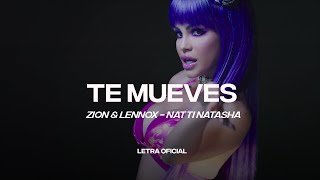 Zion & Lennox  Natti Natasha - Te Mueves (Letra) | CantoYo