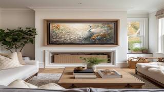 Peacock Art for TV – 2 Hours 4K Peacock Painting Screensaver for Frame TV No Music screenshot 1