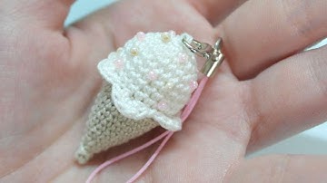 How To Make A Cute Crocheted Ice Cream Charm - DIY Crafts Tutorial - Guidecentral