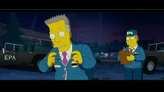 The Simpsons Movie 2007 Full Clip Simpsons Outside Of The Dome