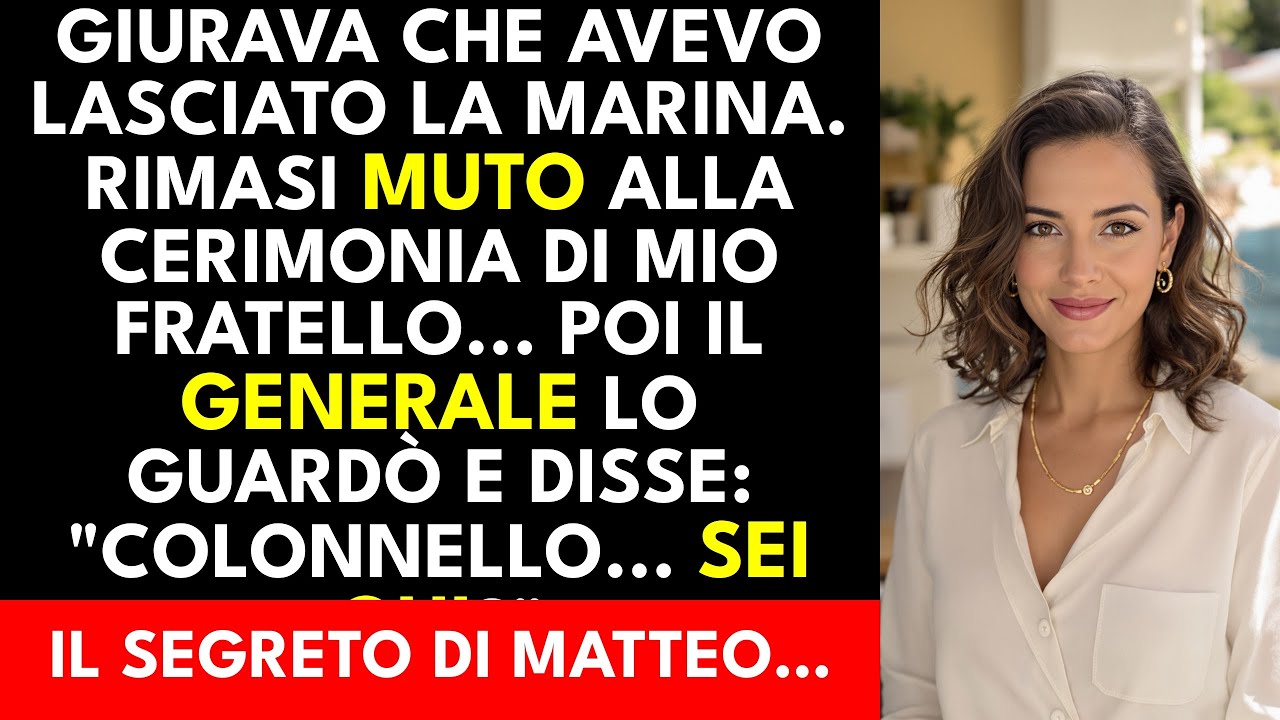 Mi chiamavano fallito, poi il colonnello ha detto: 