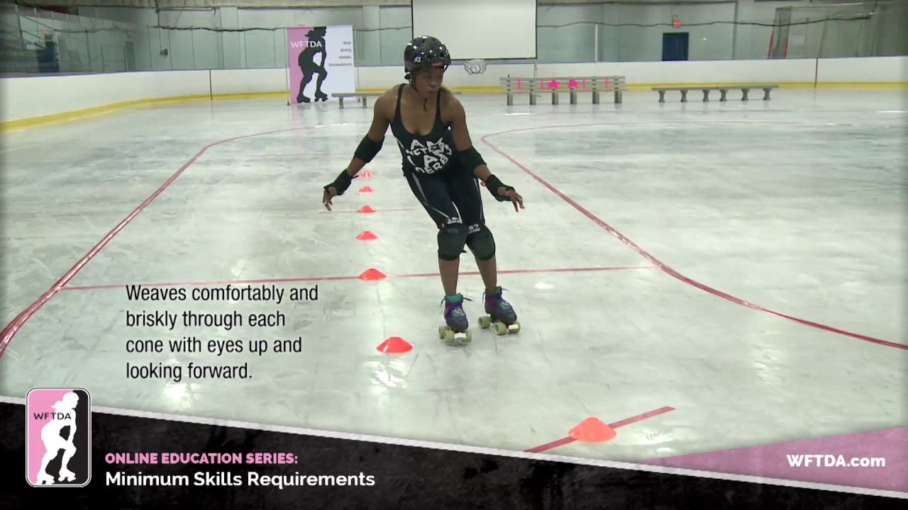 Weaving 3.4 [WFTDA Online Education Series: Roller Derby Skating Skills]