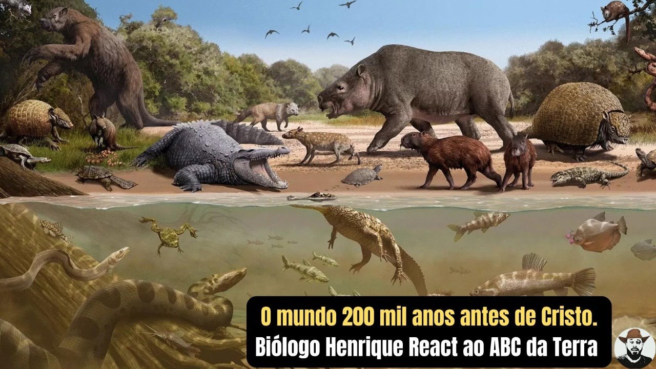 O Mundo 200 mil anos antes de React ao Canal @ABC Terra