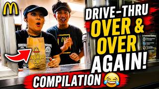 Going Through McDonald’s Drive-Thrus Again and Again 😂
