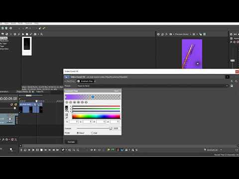 How To Add Gradient Map Effect On Vegas Pro