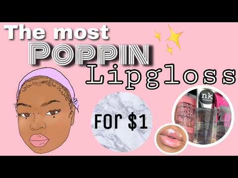 Video Wet N Wild Lip Gloss Clear