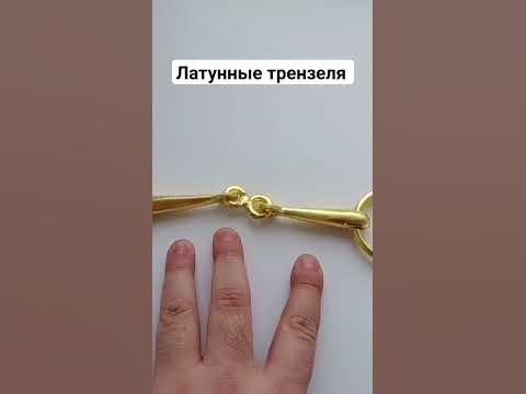 Латунные нержавеющие трензеля (удила) для лошади. Купить по ссылке в ...