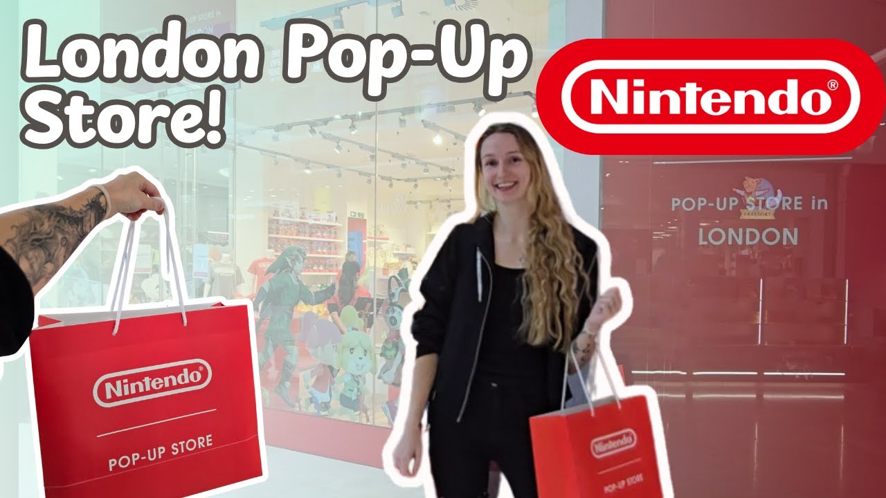 What's inside London's FIRST EVER Nintendo Store! - YouTube