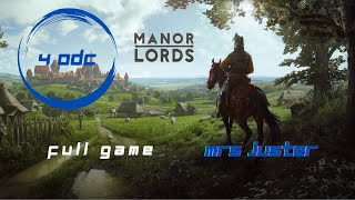 Manor Lords Odc. 04 PL PS5 GAMEPLAY 🏕️🌿 Zwierzęta gospodarskie - Owczarnia 🐑 Zima pierwszego roku ❄️ screenshot 3