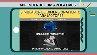 SIMULADOR de dimensionamento para motores elétricos ! screenshot 1
