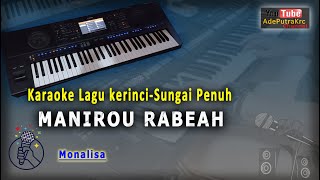 MANIROU RABEAH _ KARAOKE LAGU KERINCI-SUNGAI PENUH (Monalisa) || Musik Cover