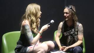 Erik Danielsson of Watain interview at Hellfest 2018