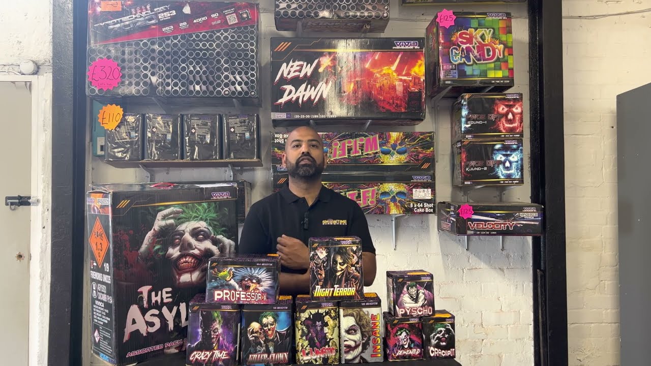 THE WINNER OF THE BEST BARRAGE PACK - VOTED BY THE UK FIREWORK FORUM - ASYLUM PACK