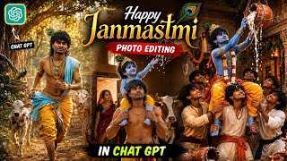 |HAPPY JANMASHTAMI| TRENDING INSTAGRAM VIRAL PHOTO EDITING| |CHATGPT PROMPT| 😎🥰 screenshot 4