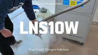 LNS10W - Your On-site Liquid Nitrogen Generator # Liquid Nitrogen Generator # Liquid Nitrogen # LN2