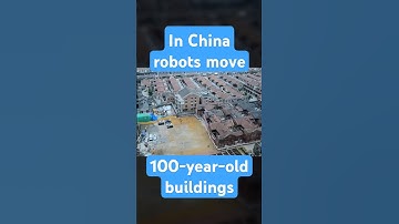 In China, 432 robots moved a 7,500-ton historic building complex in two weeks