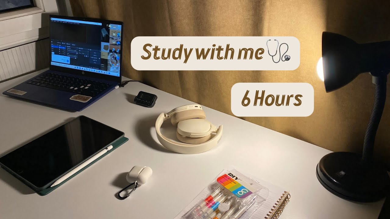 study with me 6 hours / ادرس معي 6 ساعات 📚