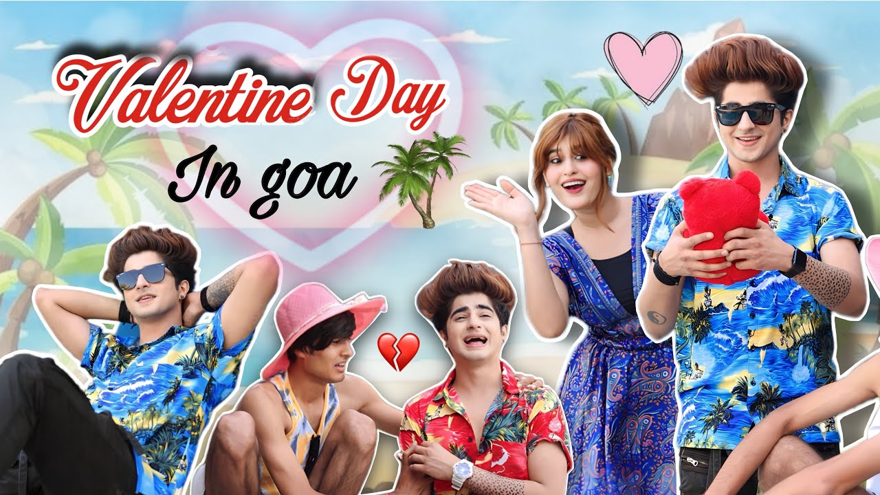 Valentine day in Goa😂 | Gulshan kalra | Jaanvi patel