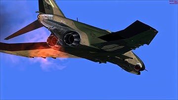 FSX-SE - Learning the MilViz F-4E Phantom II: "...any landing you can walk away from..."