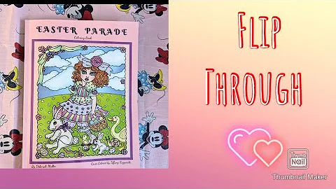 Flip Through Of Deborah Muller's New Coloring Book...