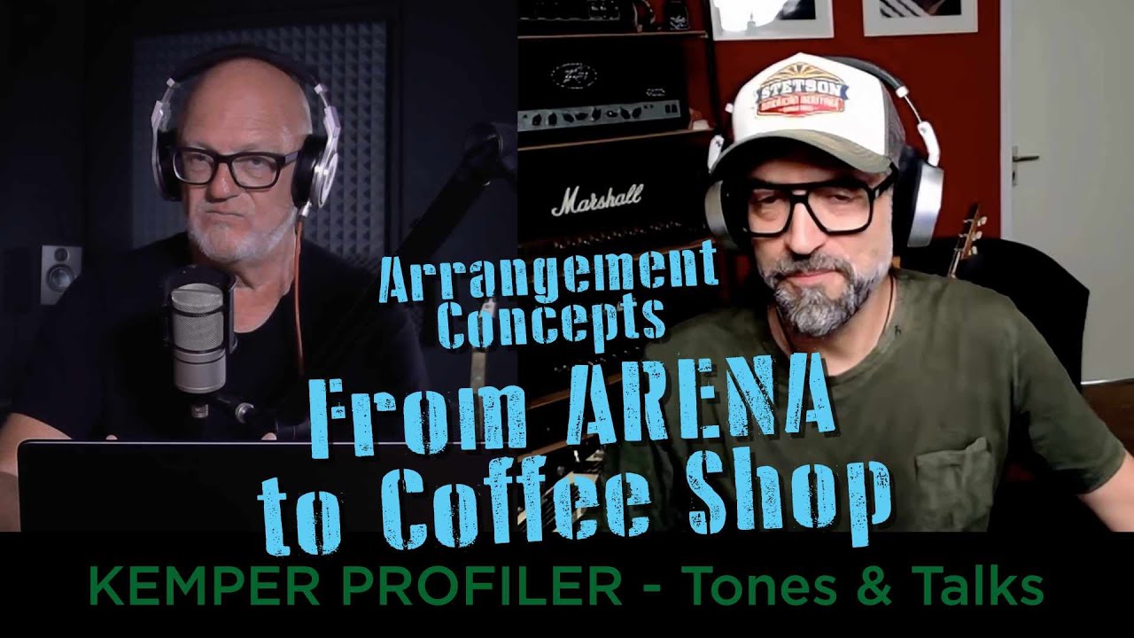 KEMPER PROFILER - Tones & Talks - Guitar Parts from Arena to Coffe Shop