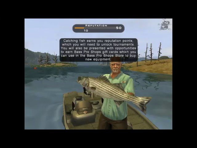 Let's play Bass Pro Shops: The Strike (fishing PC game on Steam) 1080p  60fps 