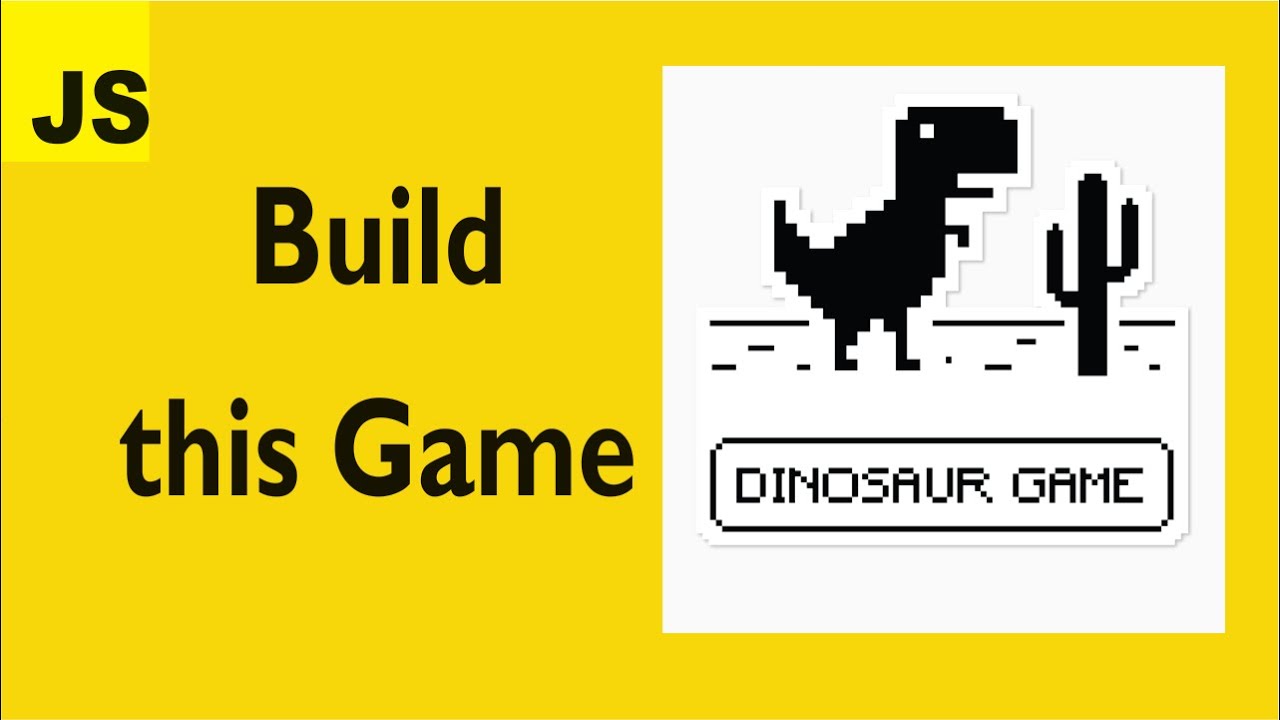 How to Code Chrome Dino Game with JavaScript and a HTML Canvas - DEV  Community