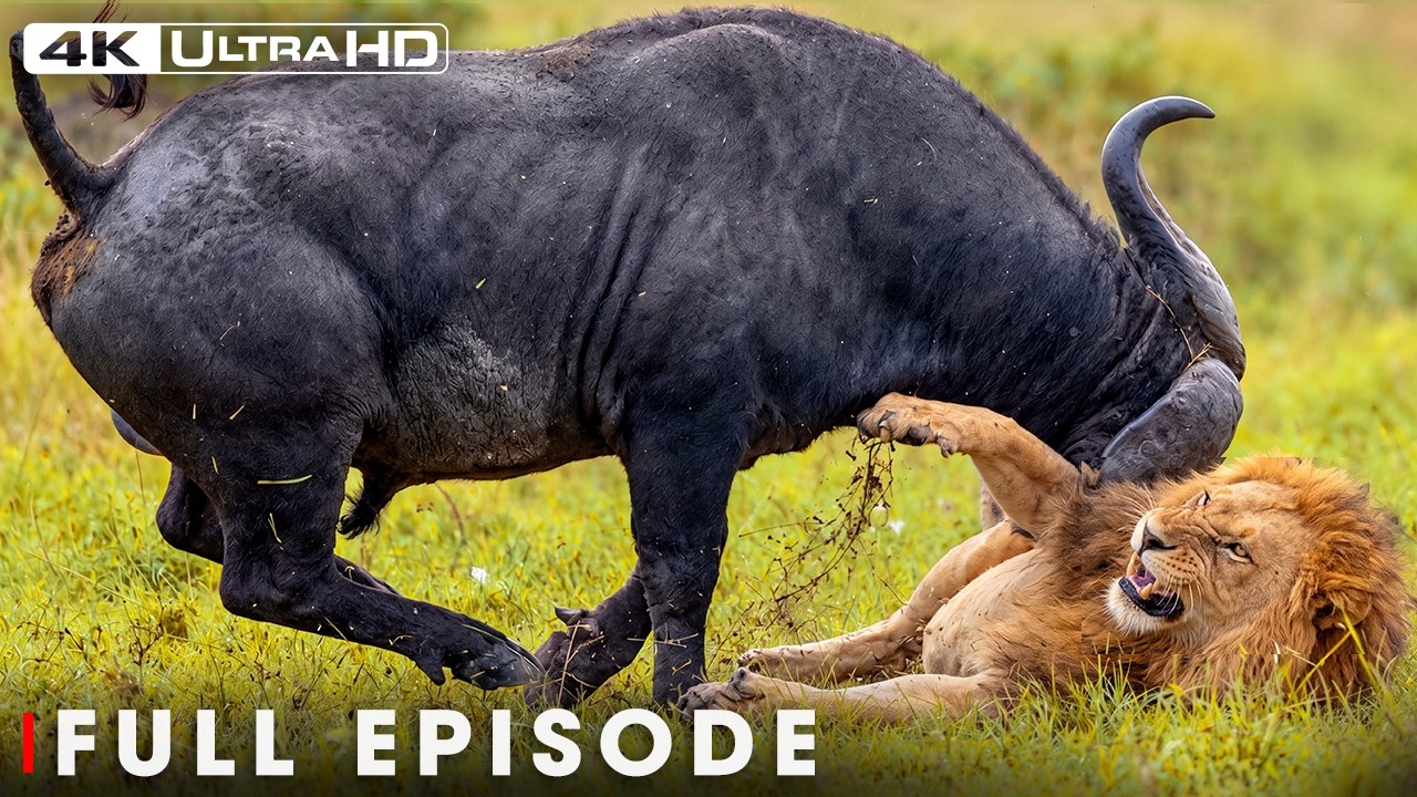 Lion vs Buffalo | Clash of Savannah Gods | FULL EPISODE | Wildlife Documentary