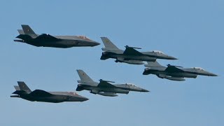 [4K] Best of F-35 & F-16 🇧🇪 | Belgian Air Force Days 2026 