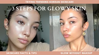 trending korean skincare for glazed donut skin 3 steps skincare facts tips