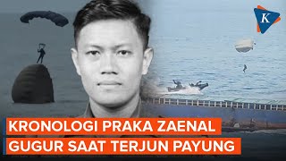 Kronologi Gugurnya Praka Marinir Zaenal Saat Terjun Payung Jelang HUT ke-80 TNI