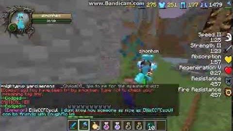 Simonham using clear hacks - Factions