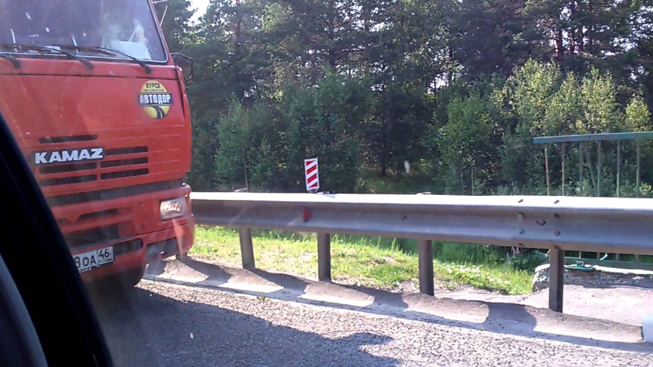 Авария камри камаз