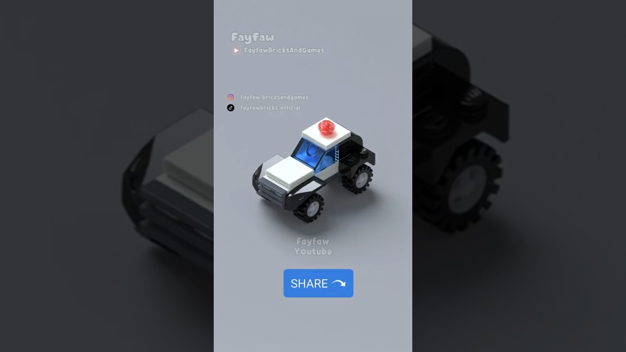 LEGO Classic Police Car 