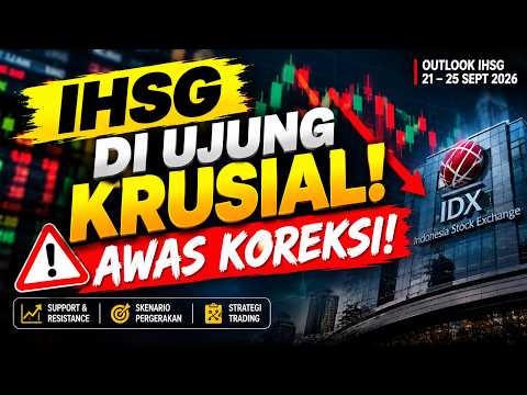 IHSG MINGGU DEPAN: REBOUND ATAU LANJUT KOREKSI? Ini Level Penting yang Wajib Dipantau!
