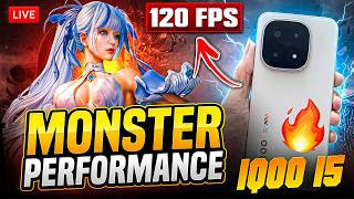 iQOO 15 CONSTANT 120 FPS TEST IN BGMI LIVE - NO LAG ? 😱🔥 #bgmi #shorts #iqoo15 #apexgaming