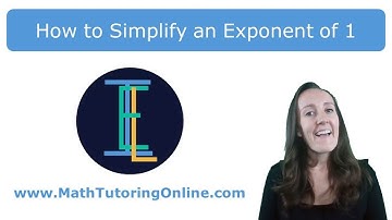 How to Simplify an Exponent of 1