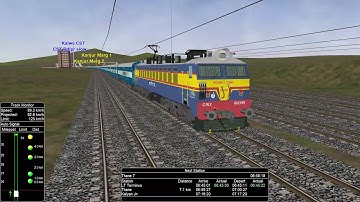 (PART 1) Kashi Express, INDIAN RAILWAYS - || MSTS - OPEN RAILS ||