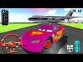 New McQueen Car Driving In Airport - 3D Driving Class - Android Gameplay