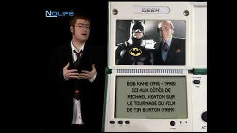 #41 Batman created by Bob Kane La minute du geek noco Nolife