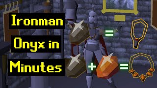 Ironman Onyx in Minutes! - OSRS
