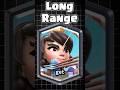Beating Clash Royale With the Cards that have the Longest Range