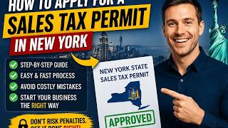 How to apply for a sales tax permit in New York